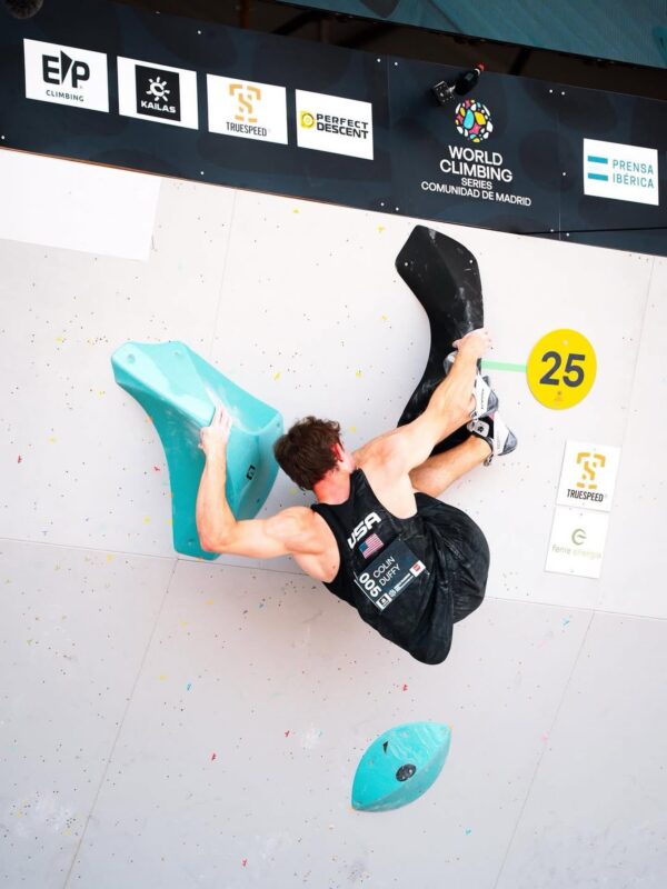 Set Thrill Seeker Rubble był wykorzystywany podczas zawodów World Climbing w Madrycie (fot. thrillseeker)